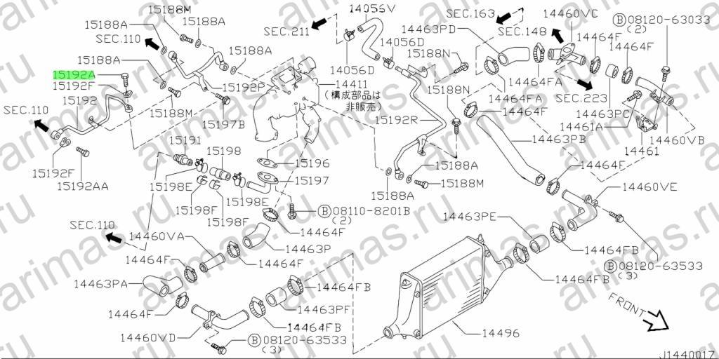 Схема 16432-69F10