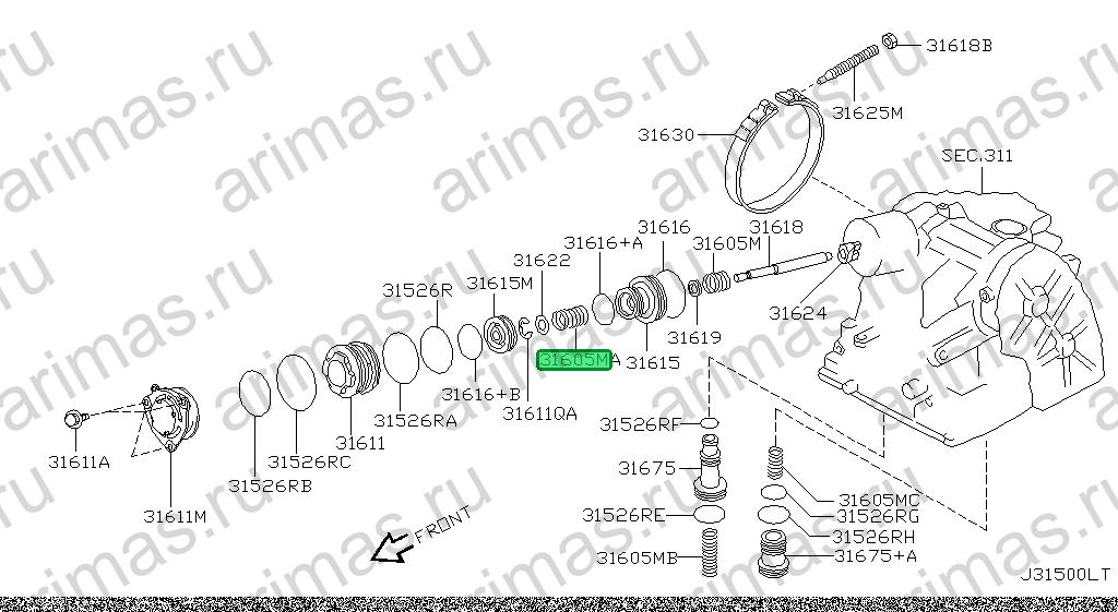 Схема 31605-80X07