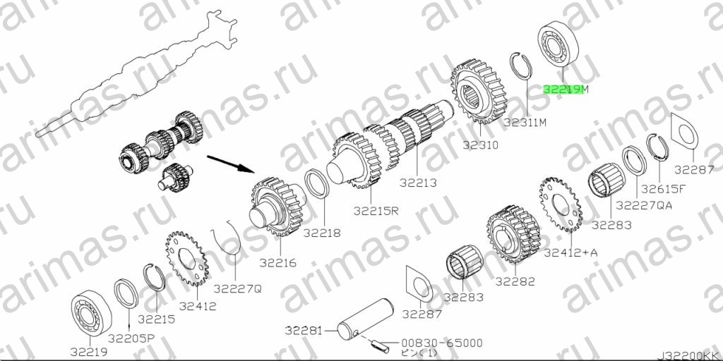 Схема 32273-5T000