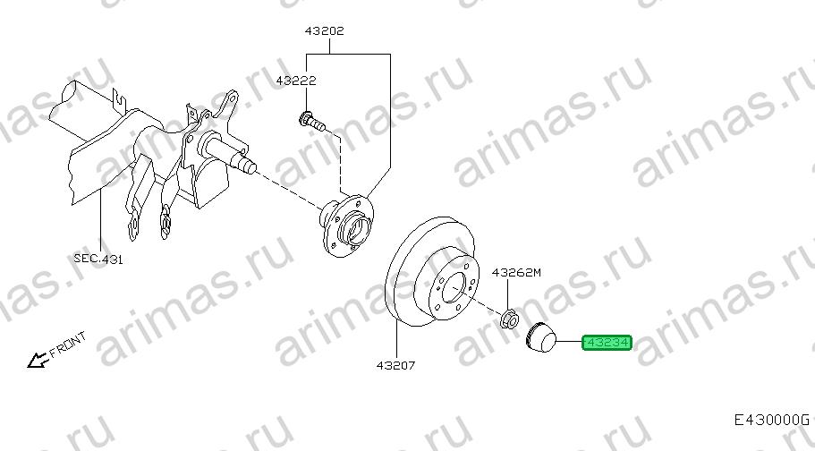 Схема 43234-0L76C