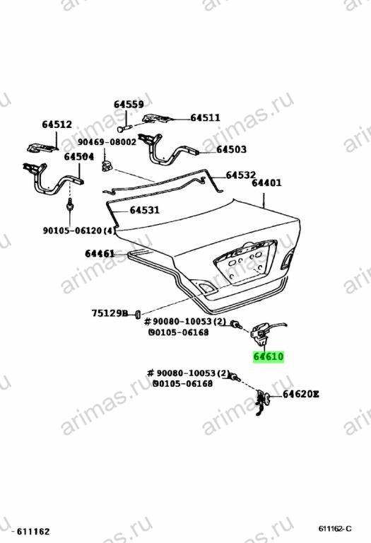 Схема 64600-AC010