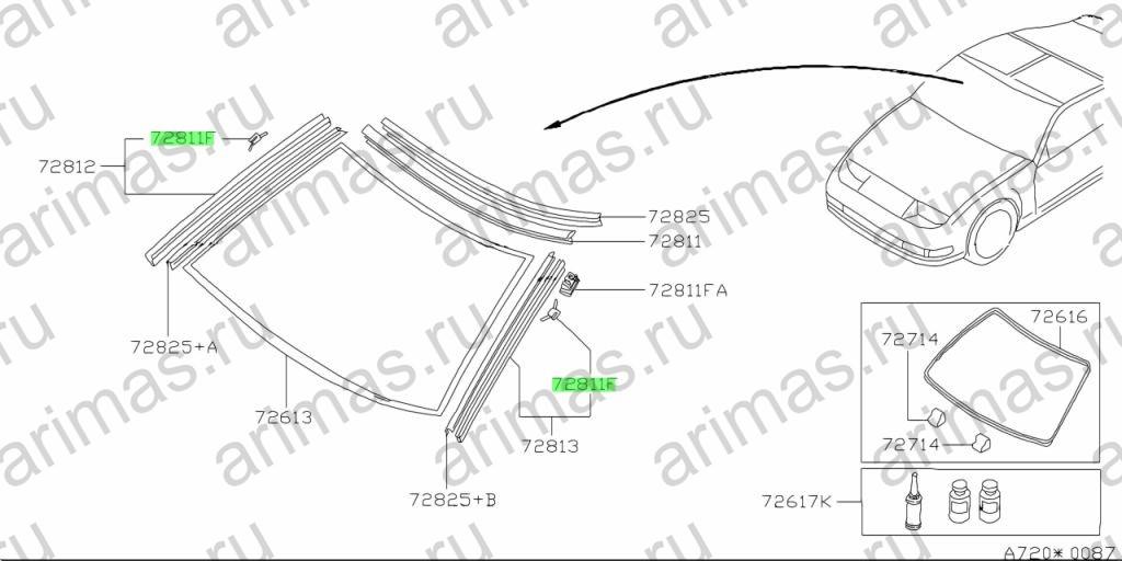 Схема 72796-30P00