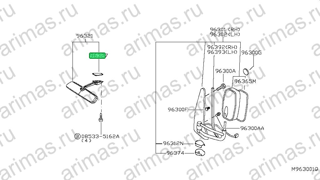Схема 96327-WD200